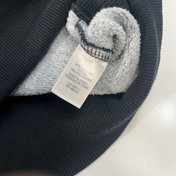 Roots Toronto Hoodie Sweatshirt Womens XL Black Heather Full Zip Fleece Canada - Picture 8 of 16